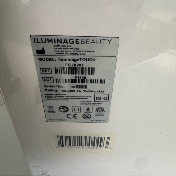 New HTF iluminage Skin Laser FDA Cleared Anti Aging Wrinkle Reduction. *READ* - Picture 7 of 9